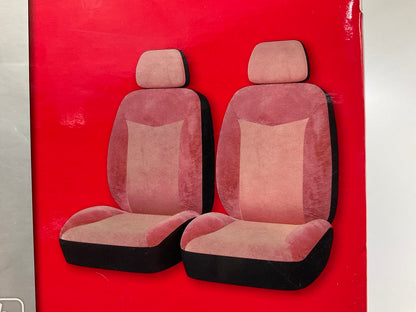 Autocraft AC4835PK Bucket PINK Seat Covers (PAIR) W/ Headrest Covers