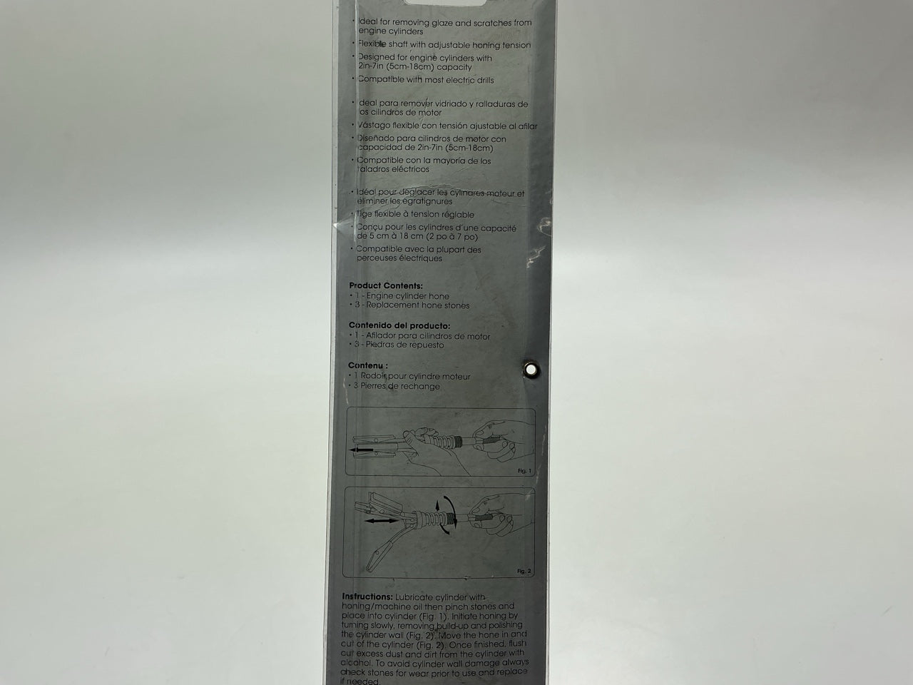 Autocraft AC527 Engine Cylinder Hone 2'' To 7'' Capacity