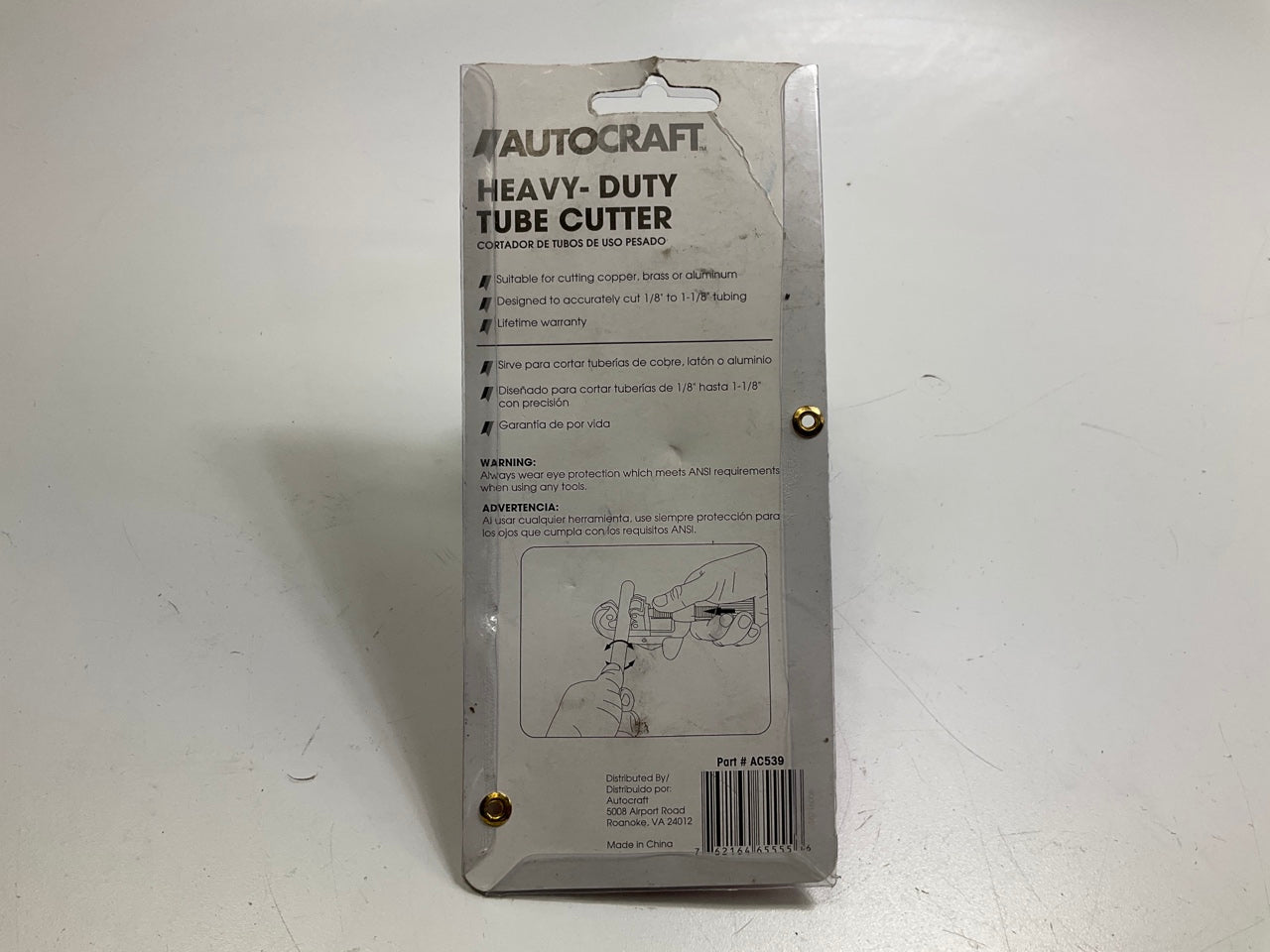 Autocraft AC539 Heavy Duty Tubing Cutter 1/8''-1-1/8''