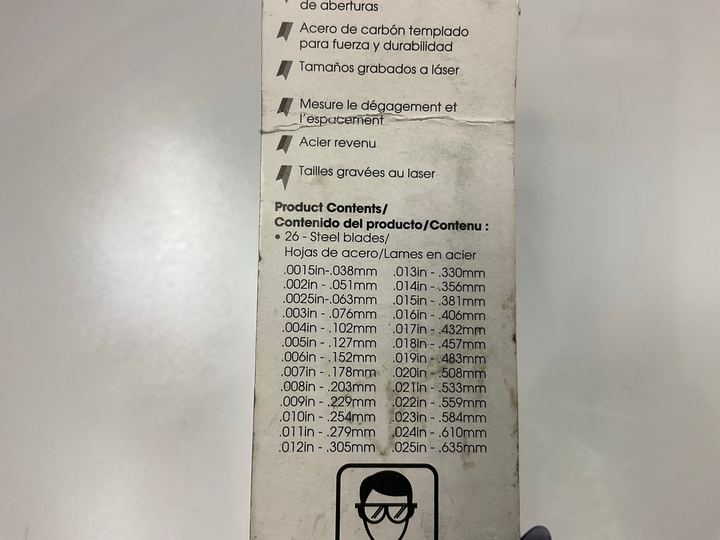 Autocraft AC545 26 Blade Valve Tapper Feeler Gauge
