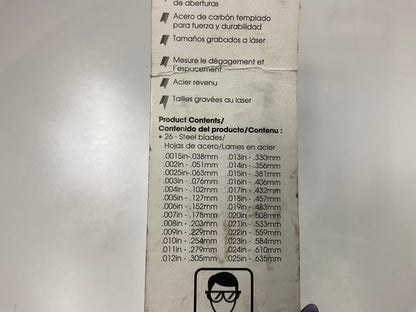 Autocraft AC545 26 Blade Valve Tapper Feeler Gauge