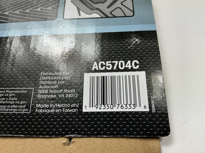 Autocraft AC5704C Clear Cut-to-fit Heavy Duty Rubber Floor Mat