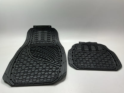 Autocraft AC6204B 4 - Piece Cut-to-fit Heavy Duty Rubber Floor Mats