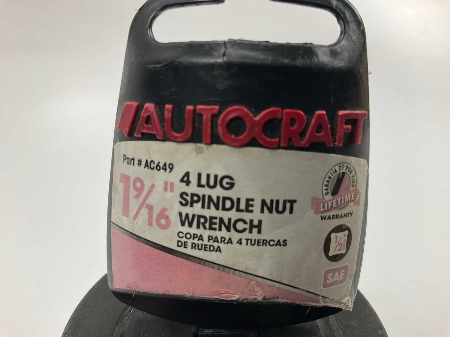 Autocraft AC649 - 1-9/16'' 4 Lug Spindle Nut Wrench Socket