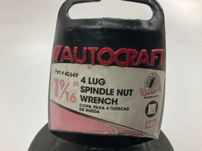 Autocraft AC649 - 1-9/16'' 4 Lug Spindle Nut Wrench Socket