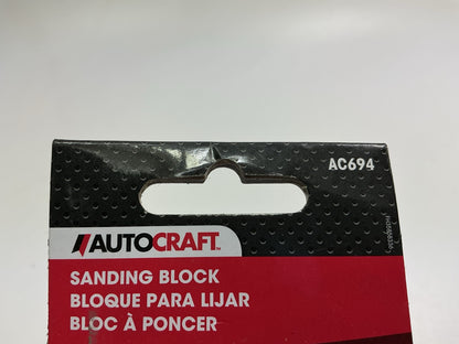 Autocraft AC694 Body Repair Rubber Sanding Block, 5'' X 2-11/16''