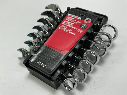 AutoCraft AC782 7-Piece Stubby SAE Combination Wrench Set, 3/8'' - 3/4''