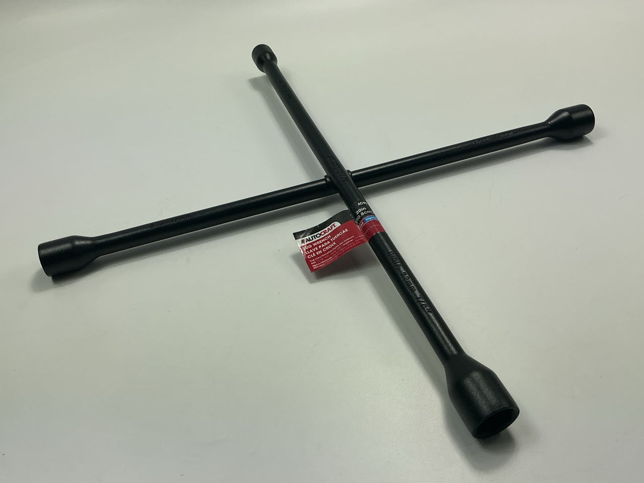 AutoCraft AC95 20'' Truck Lug Nut Wrench, SAE & Metric, 17mm, 19mm, 21mm, 23mm
