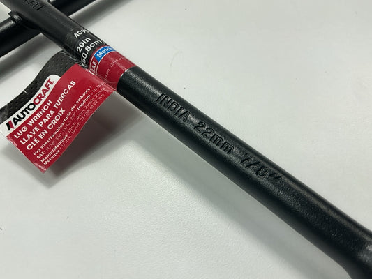AutoCraft AC95 20'' Truck Lug Nut Wrench, SAE & Metric, 17mm, 19mm, 21mm, 23mm