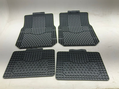 Autocraft AC965B Rubber Floor Mats Set - 4 Pcs