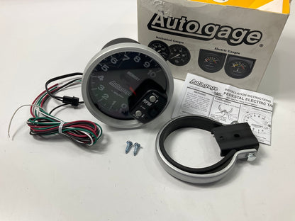 Auto Meter 233902 Autogage Memory Tachometer, 5'' Tach Gauge, 0-10,000 RPM