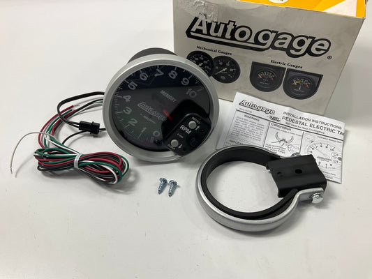 Auto Meter 233902 Autogage Memory Tachometer, 5'' Tach Gauge, 0-10,000 RPM