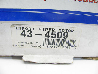 REMAN. Autoline 43-4509 Rear Window Wiper Motor