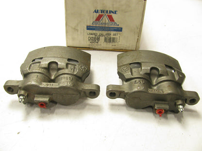 Autoline C429596 Remanufactured Disc Brake Caliper Set - Front