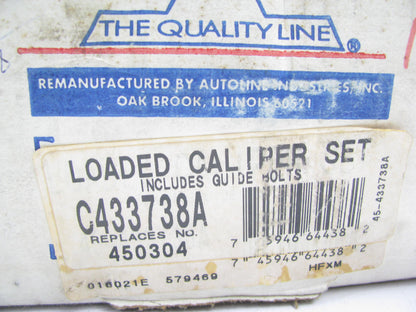 REMAN Autoline C433738a Front Left Loaded Disc Brake Caliper