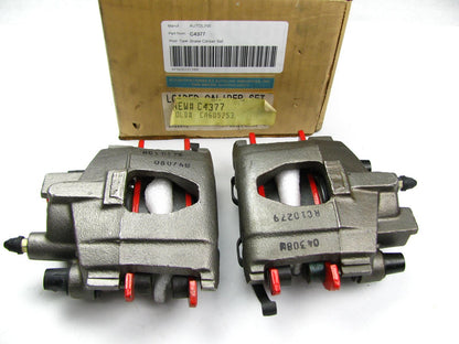 Remanufactured Autoline C4377 REAR Disc Brake Caliper Set Loaded With Brake Pads