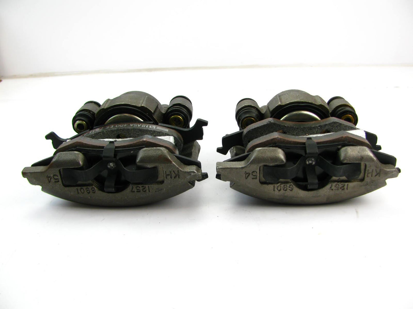 Reman. Front Brake Calipers Set 95-97 Neon Rear Drum Brakes, 4 Stud Wheels ONLY