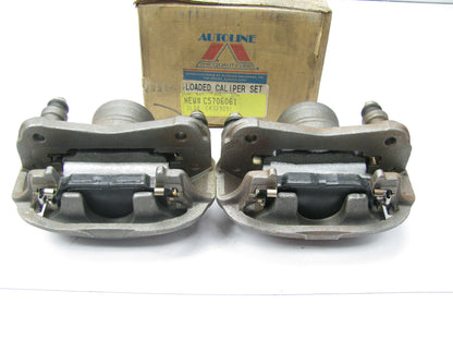 Autoline C5706061 Reman Front Disc Brake Caliper Set 1988-91 Camry 88-89 Celica