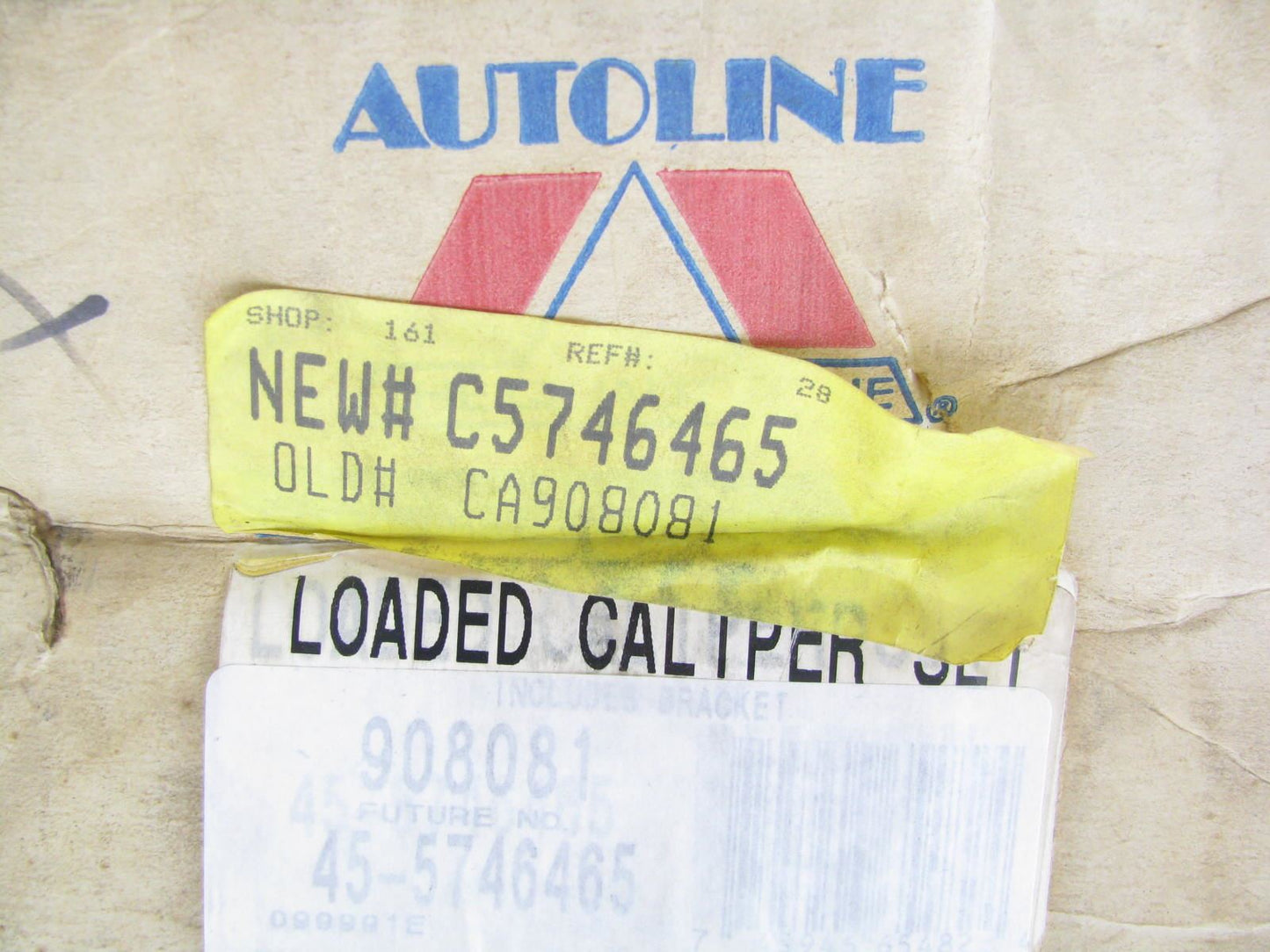 Reman. Autoline C5746465 Front Brake Caliper Set 1996-98 Paseo 1991-98 Tercel