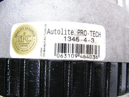 Autolite 1346-4-3 Reman Alternator, 105 Amp