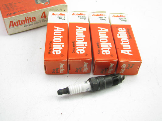 (4) Autolite 2544 Spark Plugs - Copper Resistor