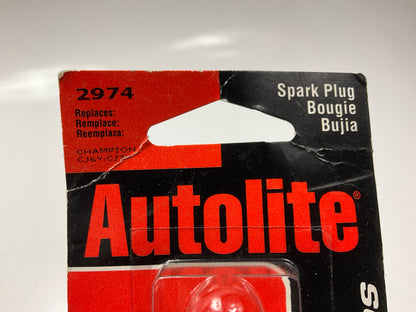 Autolite 2974 Small Engine Copper Spark Plug CJ6Y, CJ7Y, RCJ6Y, RCJ7Y