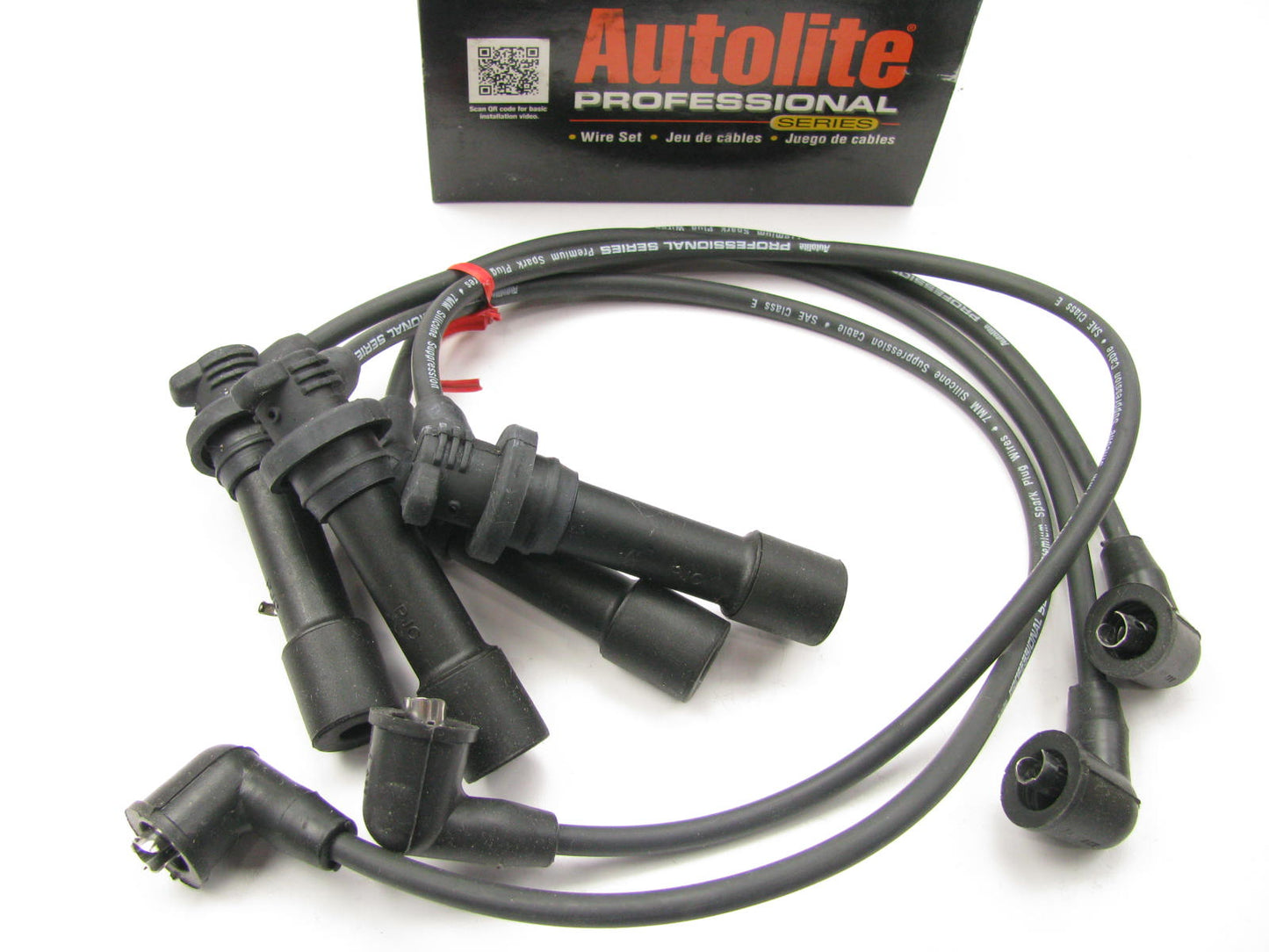 Autolite 35-4256 Ignition Spark Plug Wire Set For 1995-1998 Mazda Protege 1.5L