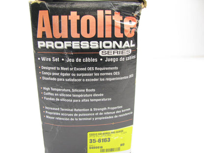 Autolite 35-6163 Ignition Spark Plug Wire Set - 1986-1995 Ford 3.0L Vulcan OHV