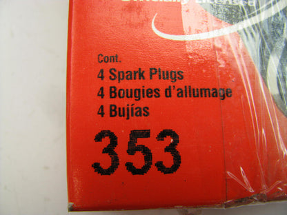 (8) Autolite 353 Ignition Spark Plugs - Non-Resistor