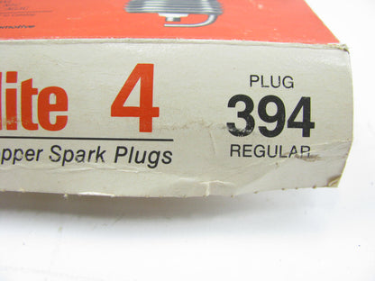 (4) Autolite 394 Ignition Spark Plugs