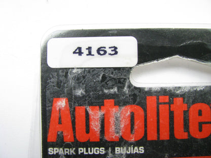 (6) Autolite 4163 Copper Core Spark Plugs