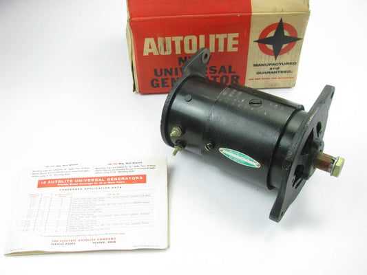 Autolite 45-725 NOS Universal Generator 12 Volt 35 Amp - GMC Pontiac, Hudson