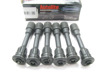 (6) Autolite 50016 Coil On Plug Boots For 1995-2003 Mazda 2.3L-V6 2.0L-L4