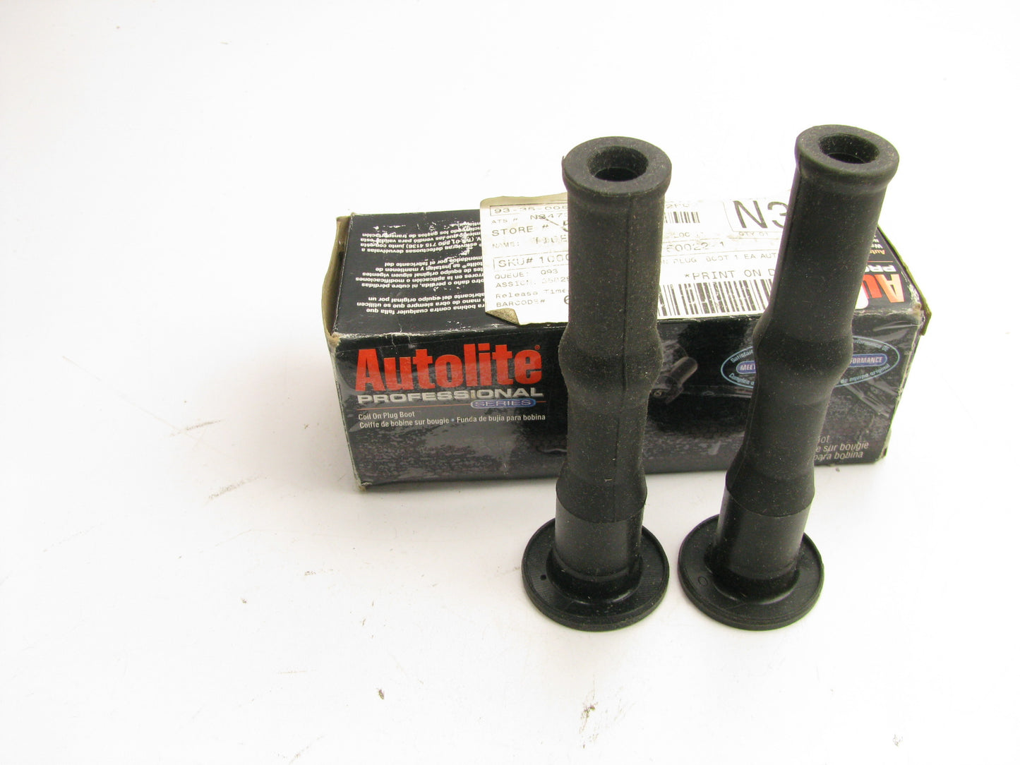 (2) Autolite 50022-1-2 Direct Ignition Coil Boot 1994-1995 Toyota Lexus 3.0L