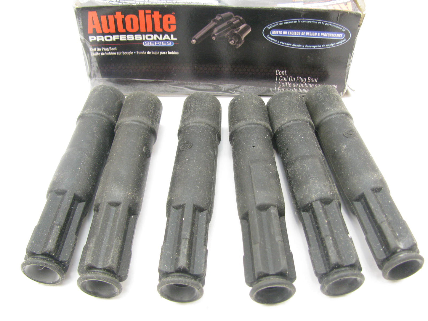 (6) Autolite 50029 Coil On Plug Boots For 1997-2005 VW Audi 1.8L 2.7L