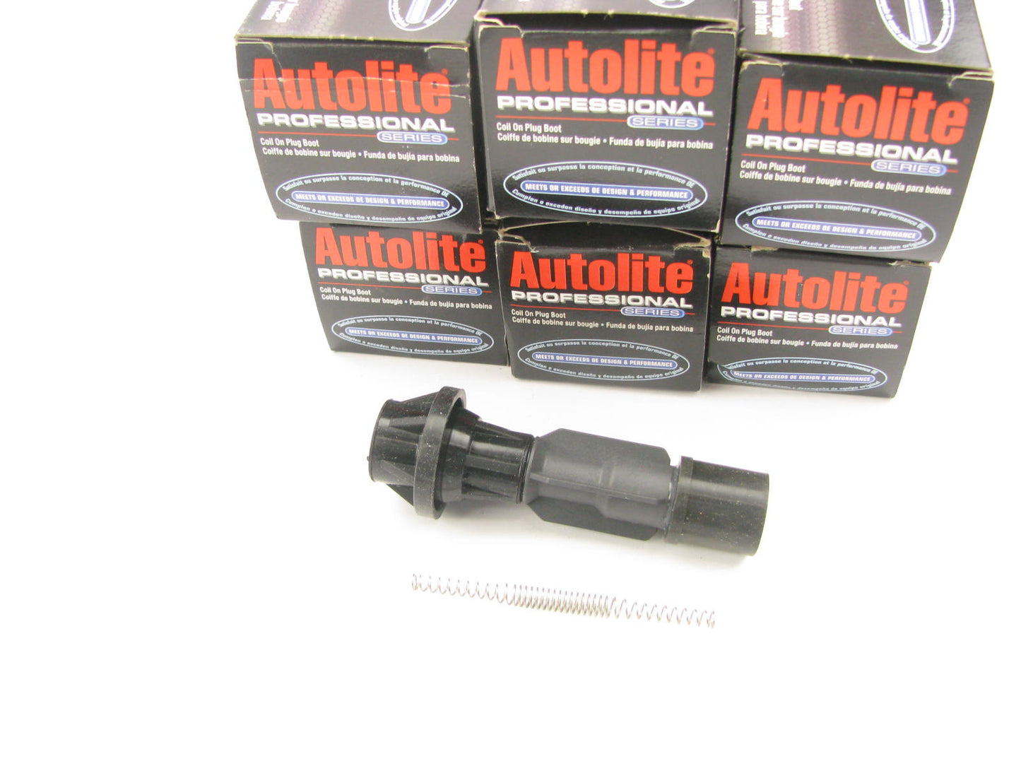 (6) Autolite 50047-1 Direct Coil On Plug Boot For 2006-2012 Ford 2.0L 2.3L 2.5L