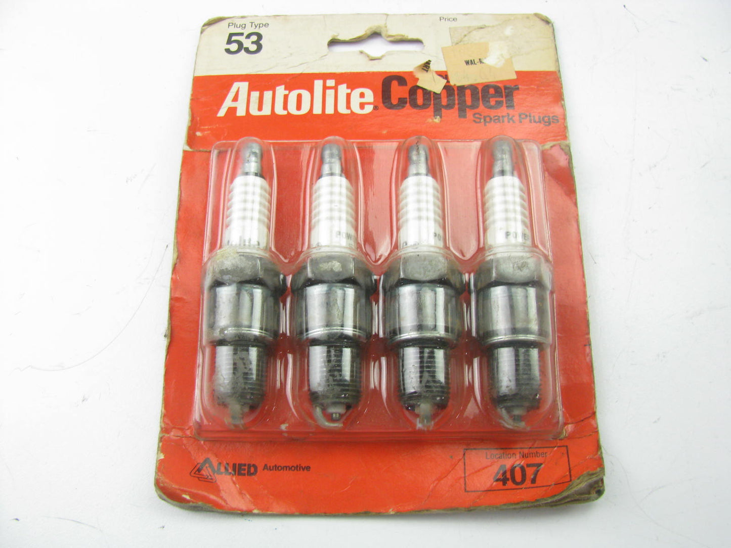 (4) Autolite 53 Ignition Spark Plugs Replaces 42XLS N9Y N10Y4 AG22 AG22C