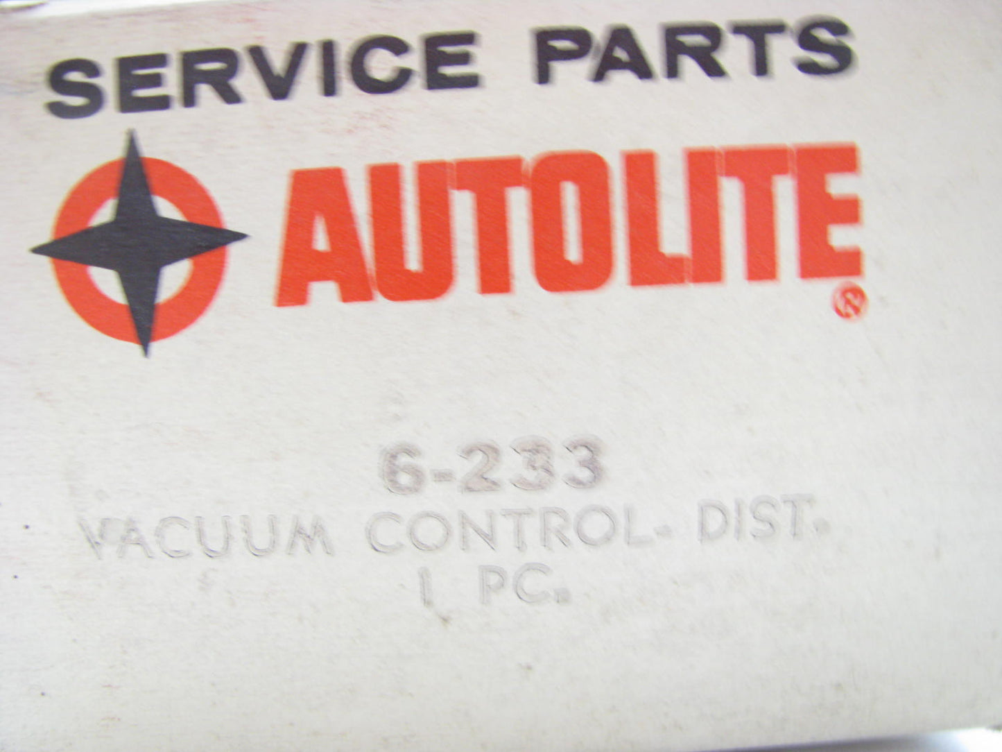 Autolite 6-233 Distributor Vacuum Advance Control - UNKNOWN EXACT FITMENT