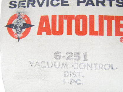 Autolite 6-251 Distributor Vacuum Advance Control - UNKNOWN EXACT FITMENT