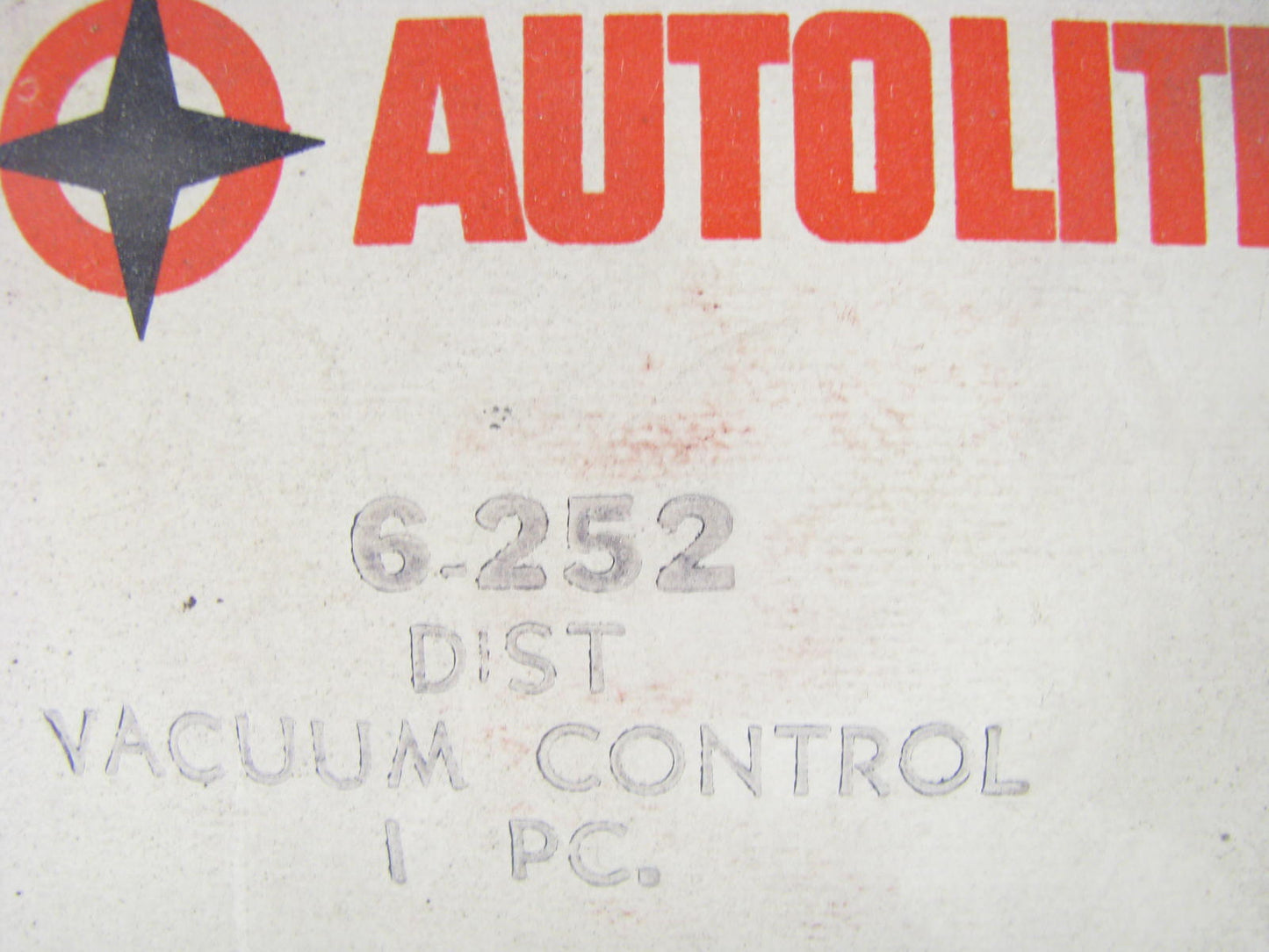 Autolite 6-252 Distributor Vacuum Advance Control - UNKNOWN EXACT FITMENT