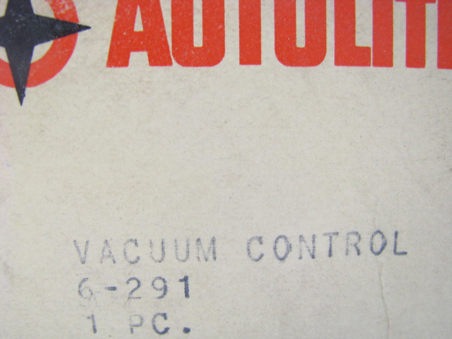 Autolite 6-291 Distributor Vacuum Advance Control 1961-1962 Pontiac Tempest V8