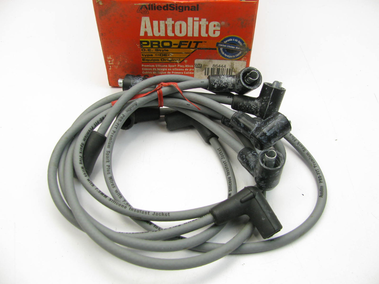 Autolite 86444 Ignition Spark Plug Wire Set for 1985-1987 Honda 1.3L 1.5L