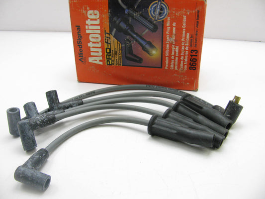 Autolite 86613 Ignition Spark Plug Wire Set For 1983-1986 Jeep AMC 2.5L I4