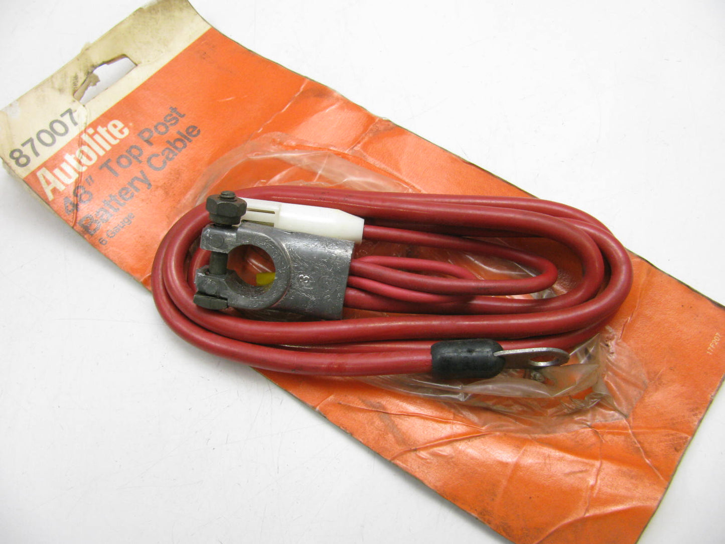 Autolite 87007 Universal Red Top Post Battery Cable, 6 Gauge 48'' Long