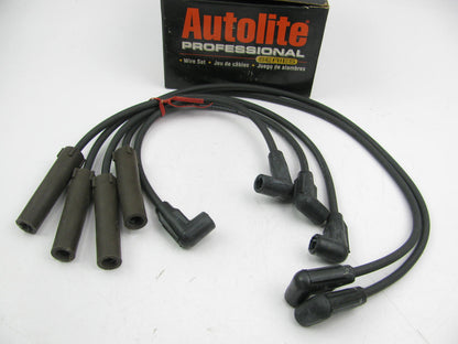 Autolite 96058 Ignition Spark Plug Wire Set For 1983-1986 GM 2.0L-L4