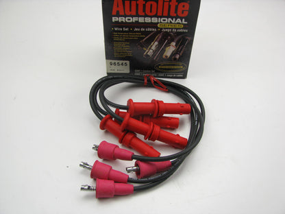 Autolite 96545 Ignition Spark Plug Wire Set For 1990-1996 Subaru 2.2L H4