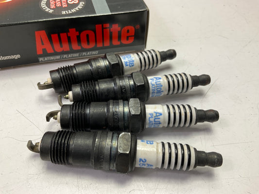 SET OF 4 - Autolite Platinum AP2544 Spark Plugs