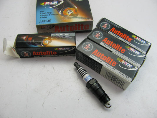 (4) Autolite AP2546 Ignition Spark Plugs - Platnium