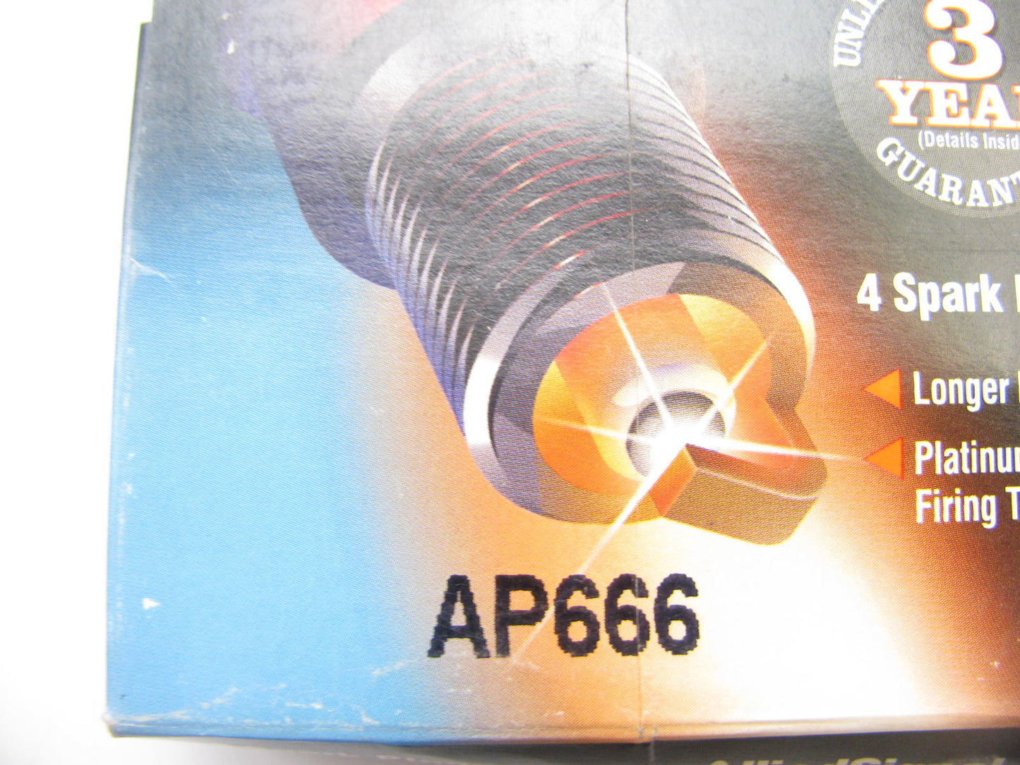 (4) Autolite AP666 Platnium Spark Plugs