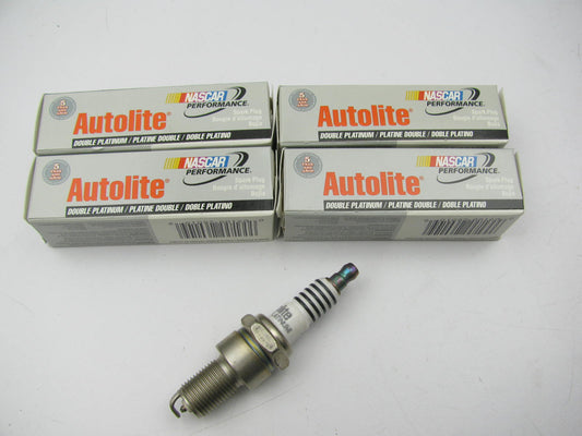 (4) Autolite APP65 Ignition Spark Plugs - Double Platnium